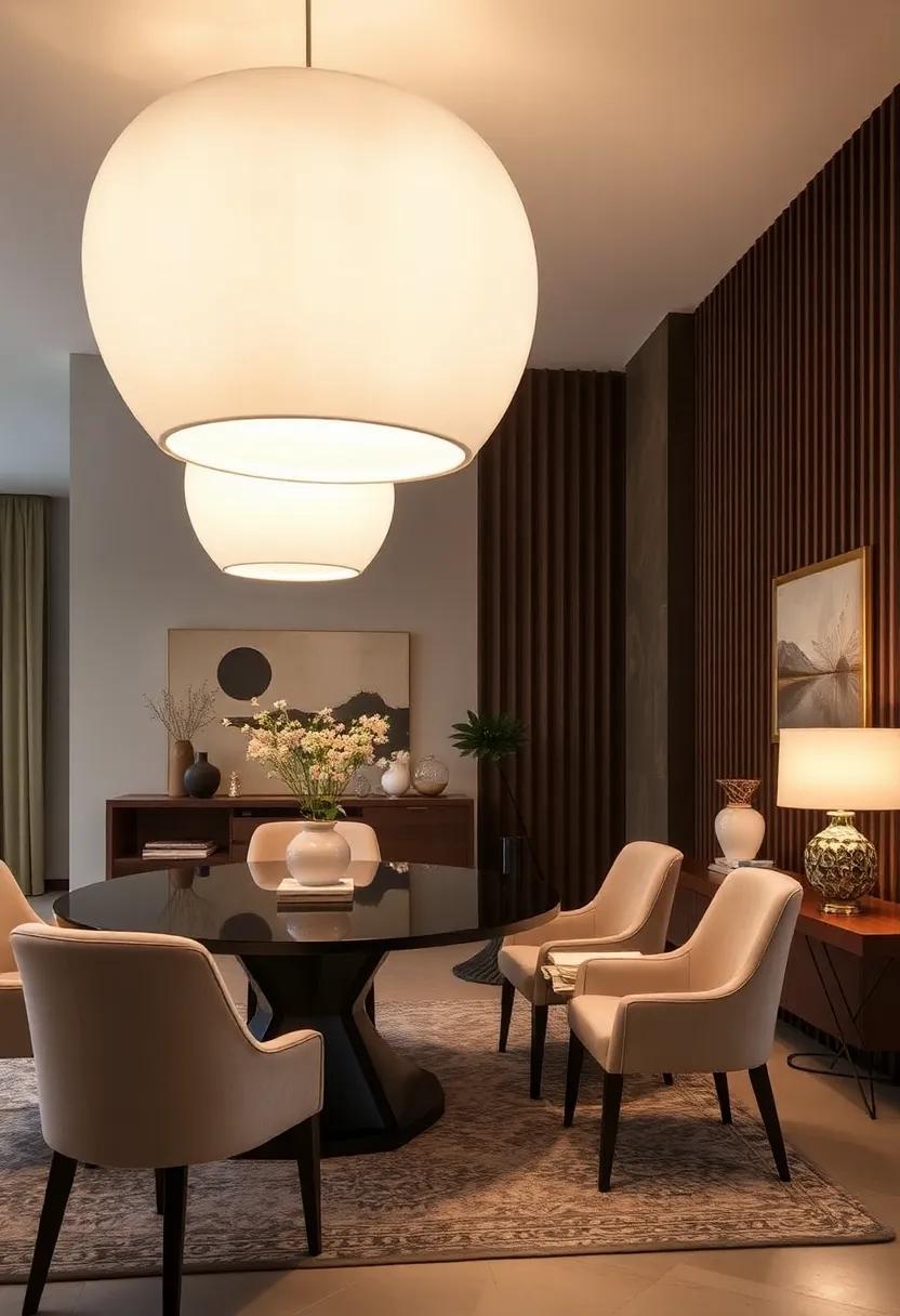 Explore Unique​ Shapes: Unique​ lamp shapes can serve as eye-catching⁣ focal ⁢points that enhance your space