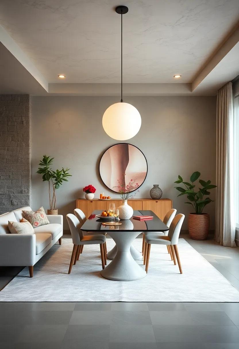 Incorporate ​Tech: Explore smart lighting options that allow you to control brightness and color through a mobile app