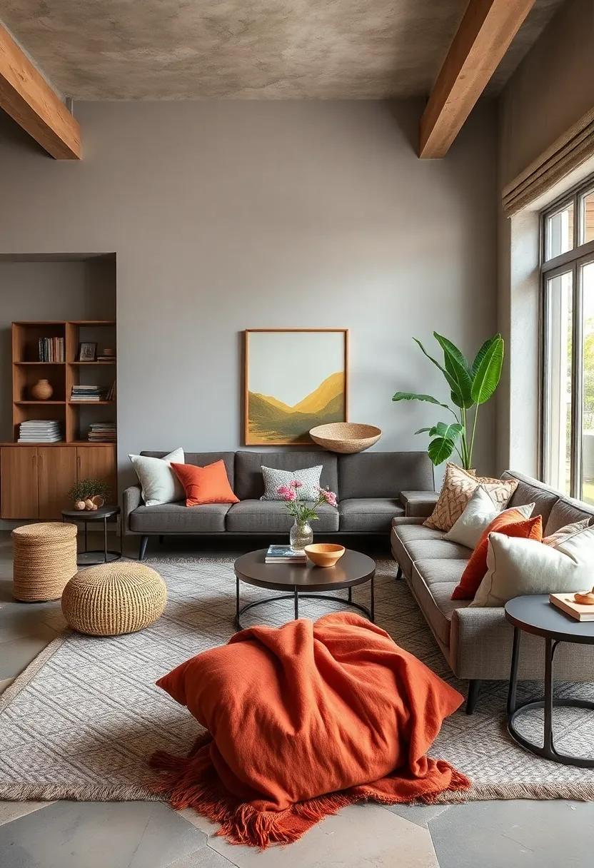 Incorporate‌ Textiles: Layer throws, cushions, and quilts in varying fabrics to soften the⁢ space and introduce warmth