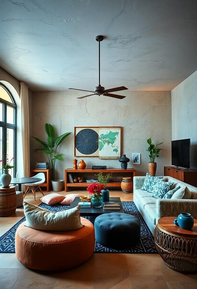 Personalize with Travel Souvenirs: ⁤Use unique items collected‍ from your travels as decor, adding personal history and eclectic flair