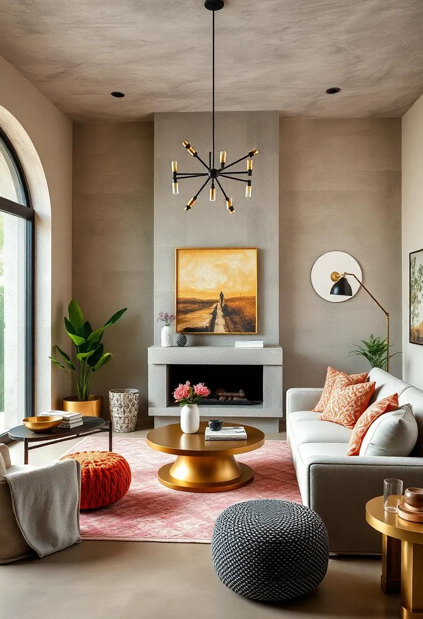 Add Metallic Accents: Use gold, silver, or bronze accents‍ in decor and fixtures to bring ⁣a hint of​ glamour and shine to your eclectic room