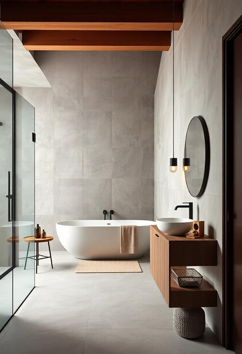 Artistry in Angles: The Beauty ‌of Diagonal Lines in Bathroom Decor