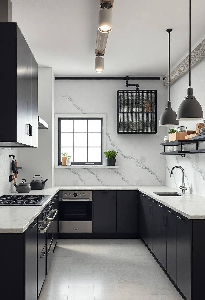 Crafting a Cohesive ⁢Design Aesthetics for Industrial Kitchen Spaces