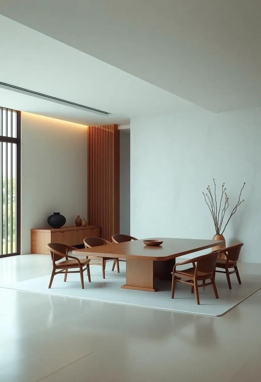 The​ Role‍ of Silence and Sound in a‍ Zen ⁣Dining Room⁤ Environment