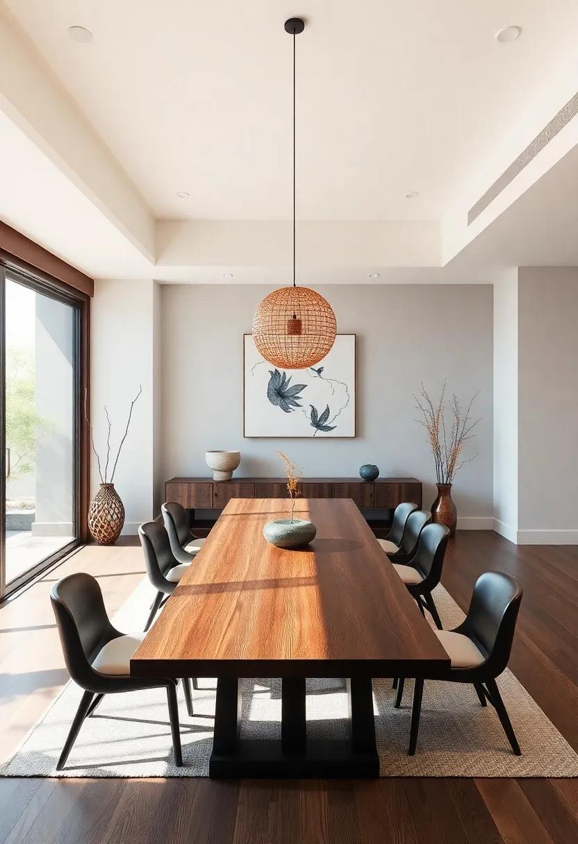 Exploring⁤ Cultural Influences ⁣on Contemporary Zen Dining Rooms