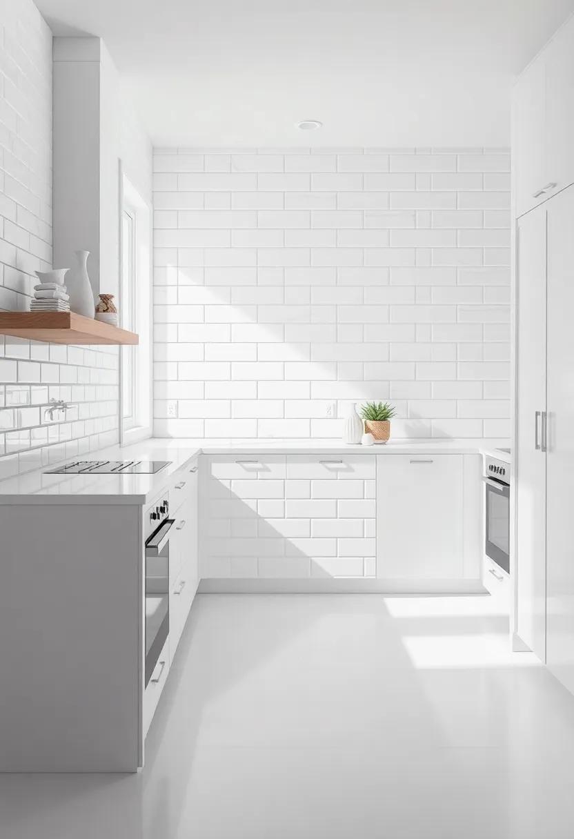 Bright ‌White ⁣Subway​ Tiles: Keep⁤ it classic ⁣yet airy with bright white subway​ tiles that open‌ up your space and reflect natural​ light beautifully