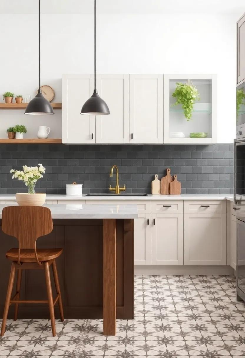 Farmhouse Chic: Use patterned cement tiles that evoke a farmhouse style,harmonizing traditional charm with contemporary accents ‍for‌ a cozy ‍feel