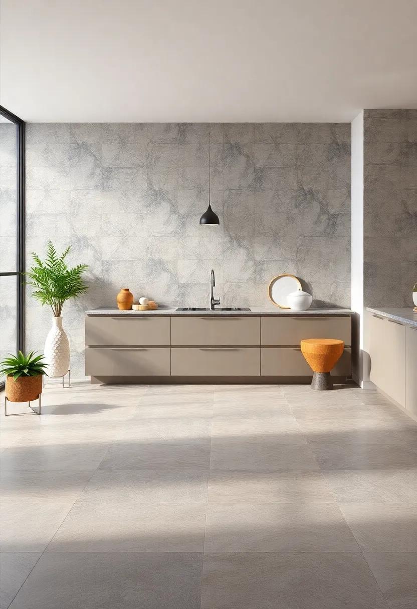 Natural Stone Elegance: Choose natural ​stone tiles such⁤ as ⁣slate or‍ granite for a luxurious and earthy feel while providing durability and⁢ easy maintenance
