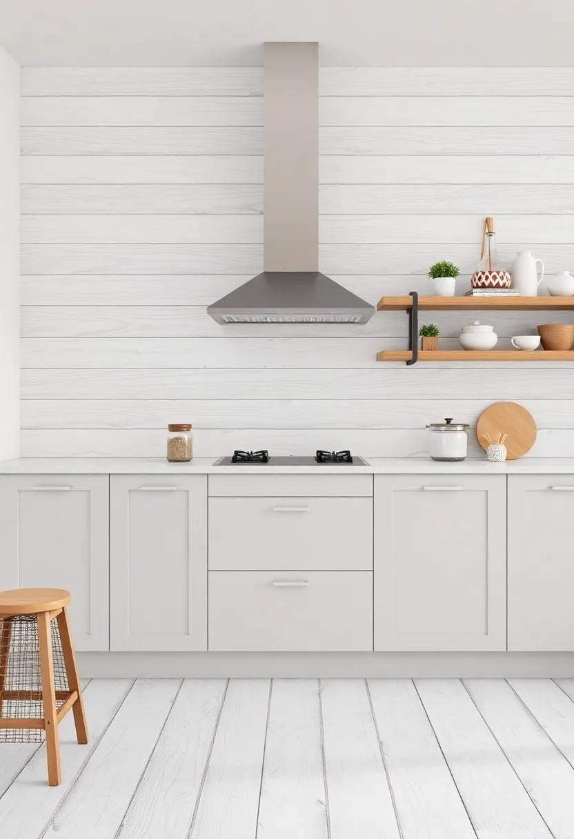 Whitewashed‌ Wood ⁤Planks: Opt for‍ whitewashed‍ wood plank tiles ‌for a⁢ coastal ‌feel that adds ‌brightness but retains the ‍warmth of wood