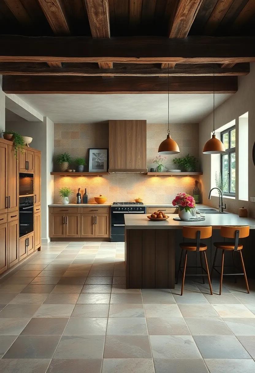 Colorful Accents: Using Bright Tiles to‍ Infuse Personality into Rustic Kitchens