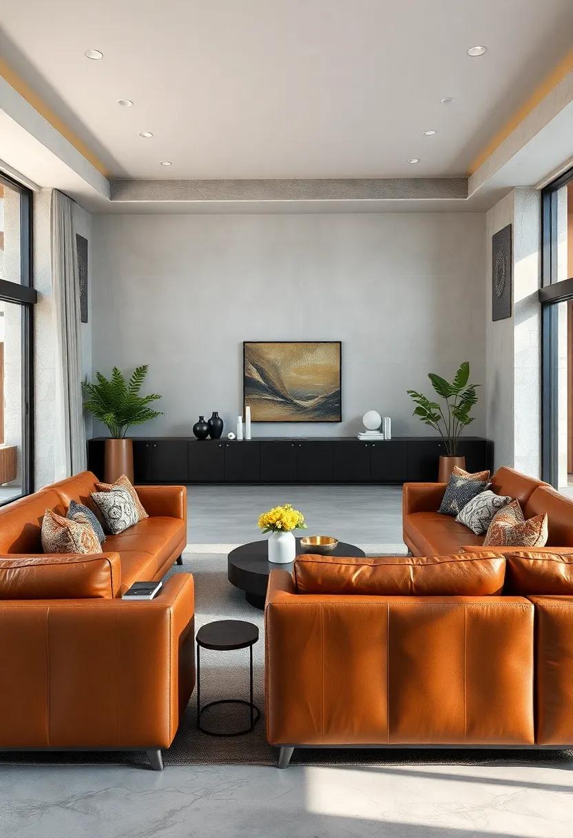 Go Modular: Consider modular leather seating options⁤ that allow ⁢you to ⁣rearrange‍ for gatherings or quiet nights in