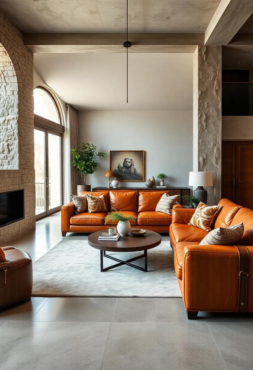 Decorate with‌ Leather Straps: Choose furniture that features leather⁢ straps or ‌bindings, adding an edge to‌ your decor