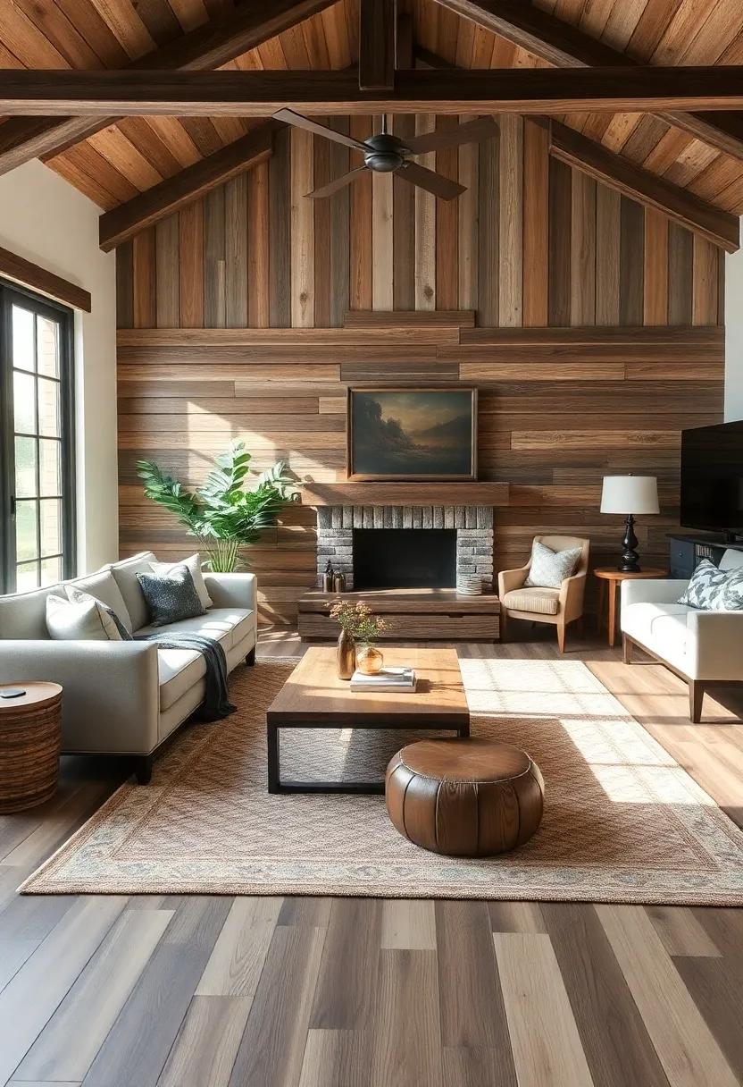 Finding the ‍Perfect Area Rug:⁣ Tying ⁤Together‍ Rustic Living Room spaces