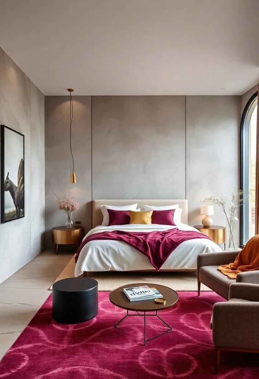 Functional Elegance: Designing a Stylish Workspace within Your Luxe Bedroom