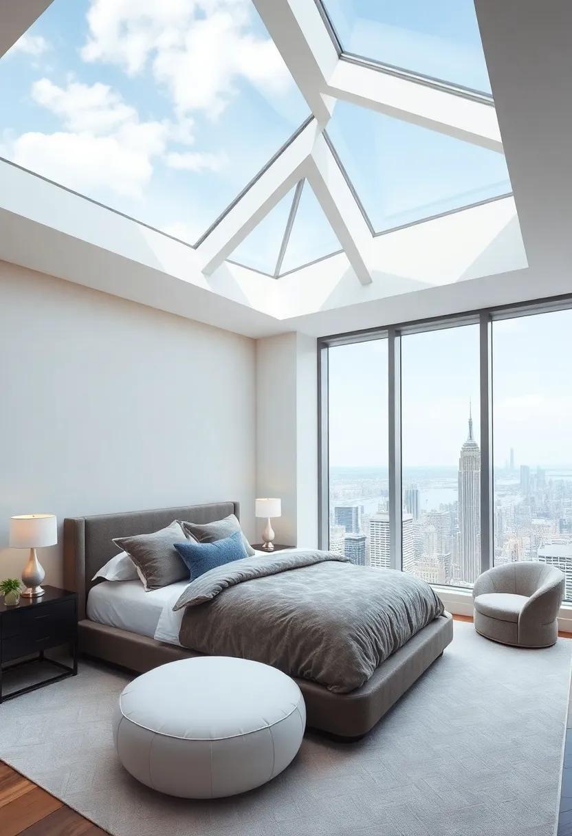 Nestle into a luxurious penthouse suite ​with sprawling skylights that offer unobstructed views of the skyline, perfect ⁣for those who love⁢ to fall asleep to a city that never sleeps