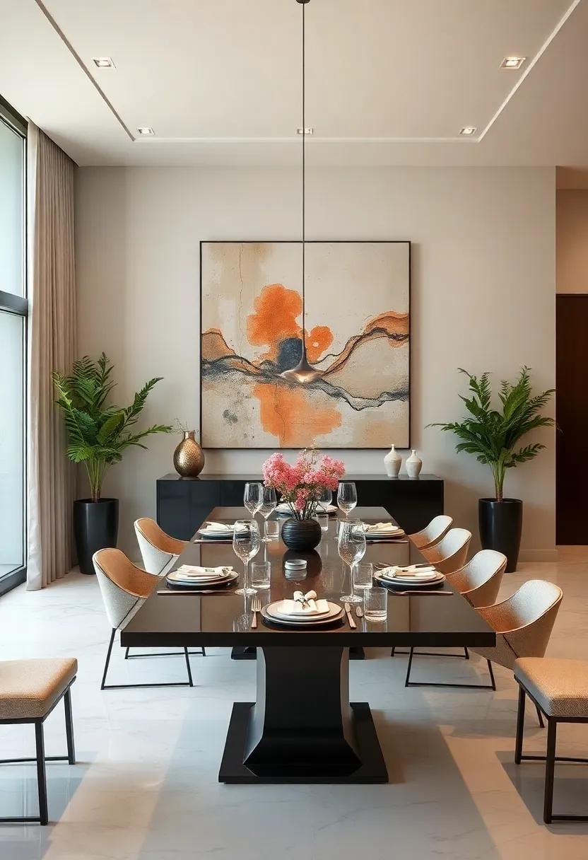 Choosing the Right⁤ Art Placement ​for​ Optimal Viewing During Meals