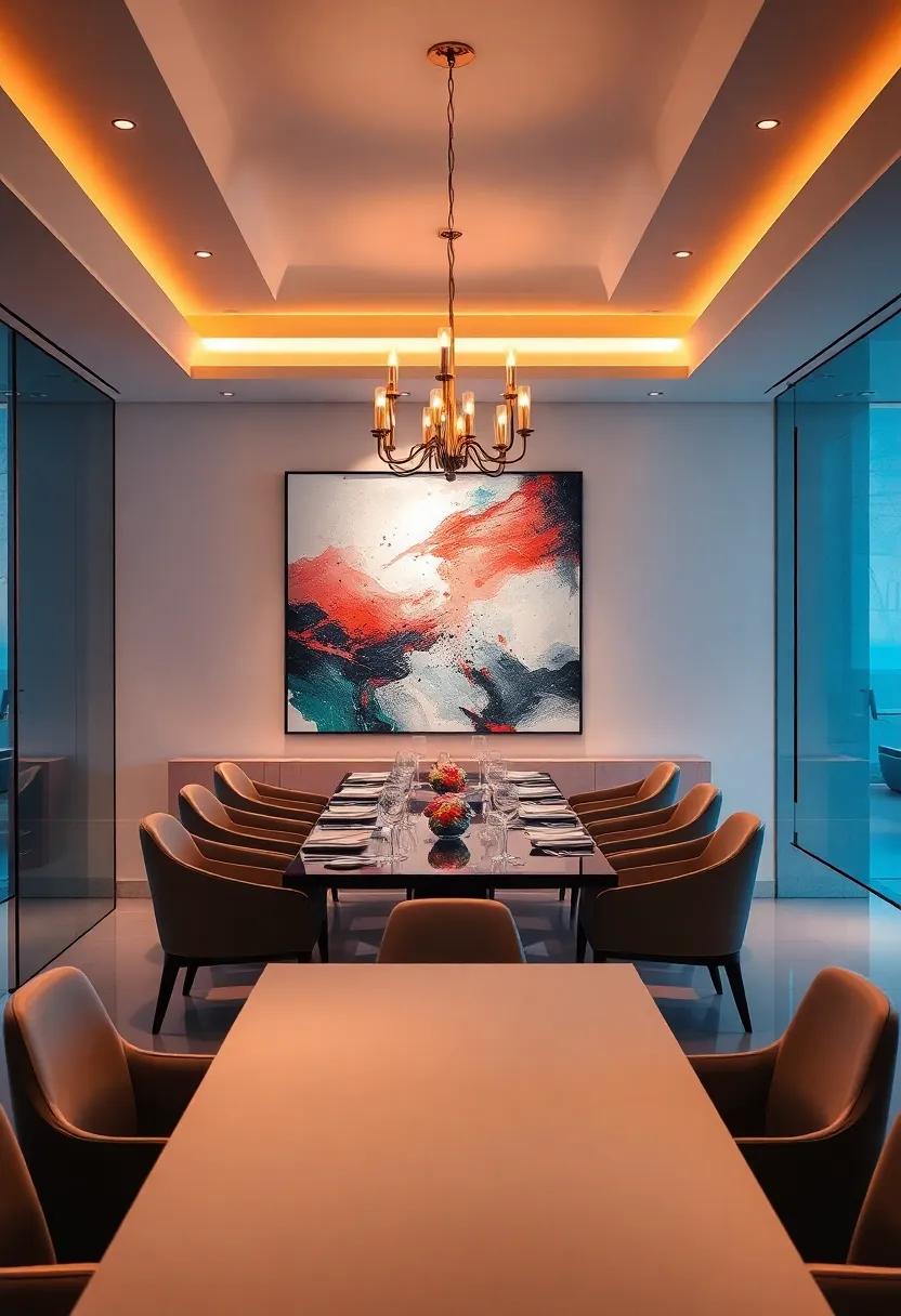 The Role of Lighting in Highlighting Abstract‌ Art During Dinner ⁤Events