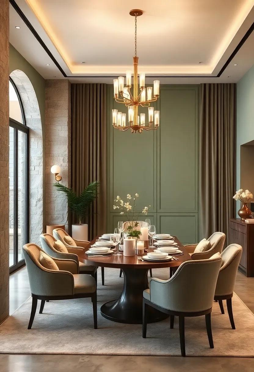 Serene Sage Green and Cream: Soft and soothing, this palette invites a sense of calm while maintaining an elegant touch