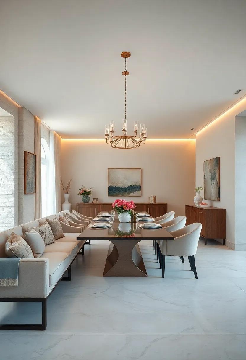 Crisp White and soft Taupe: A fresh and airy combination that feels both modern and timeless, enhancing natural light