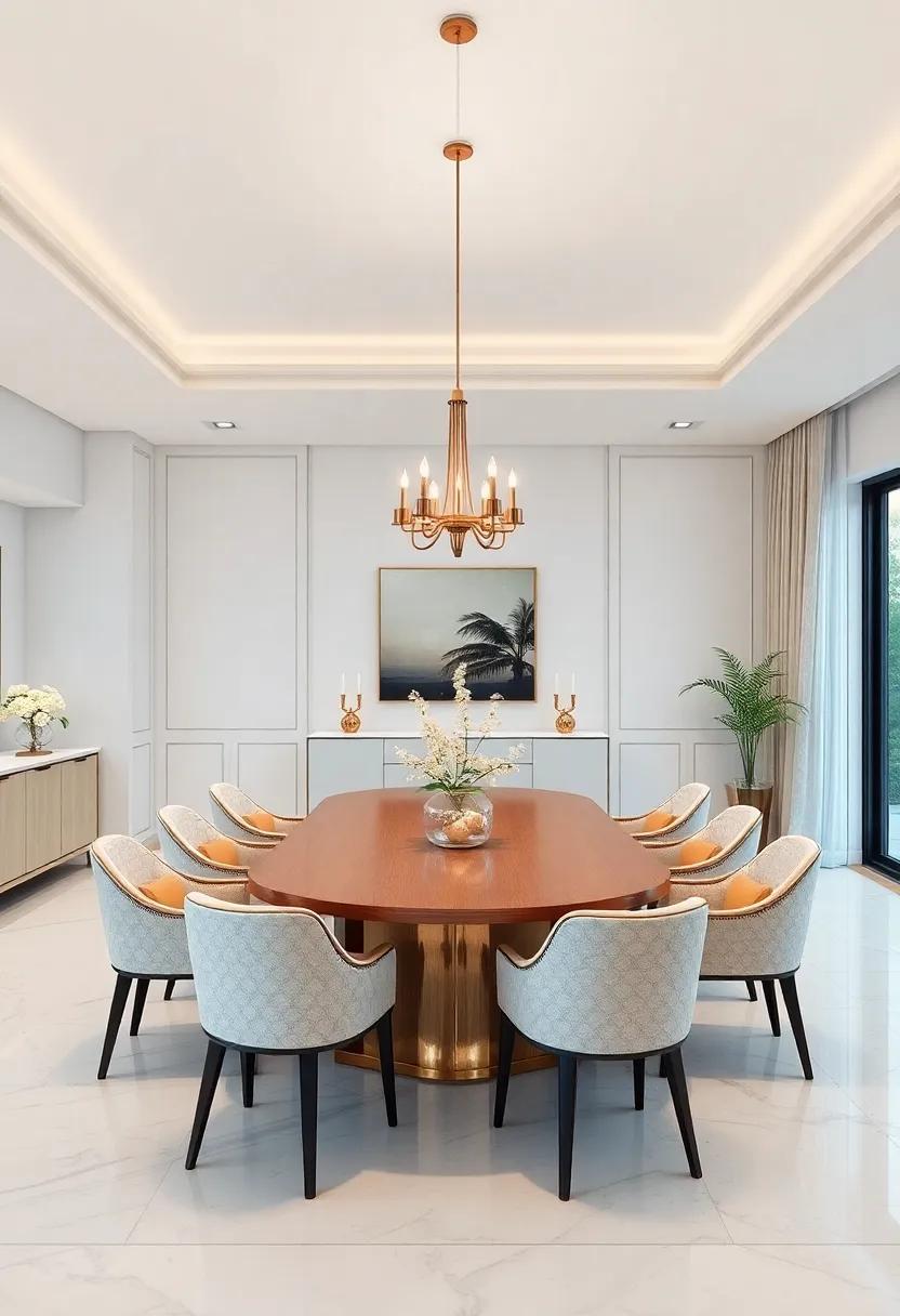 Captivating ‌Visions of open-Concept Luxury‌ Dining Rooms‌ Blending Elegance and Functionality