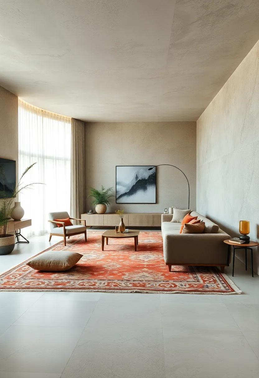 chobi Ushak: Exuding a earthy charm with its​ muted tones and traditional ​motifs, this rug enhances serenity in living spaces, marrying ‍rustic‍ elegance with a laid-back ⁤aesthetic