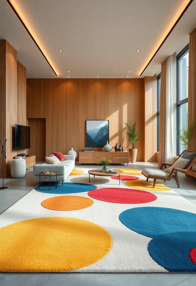 Contemporary Hand-Tufted: Craftsmanship meets innovation ​in this hand-tufted rug that showcases ⁣vibrant colors⁣ and ⁤whimsical designs, perfect‍ for infusing any room with a playful spirit