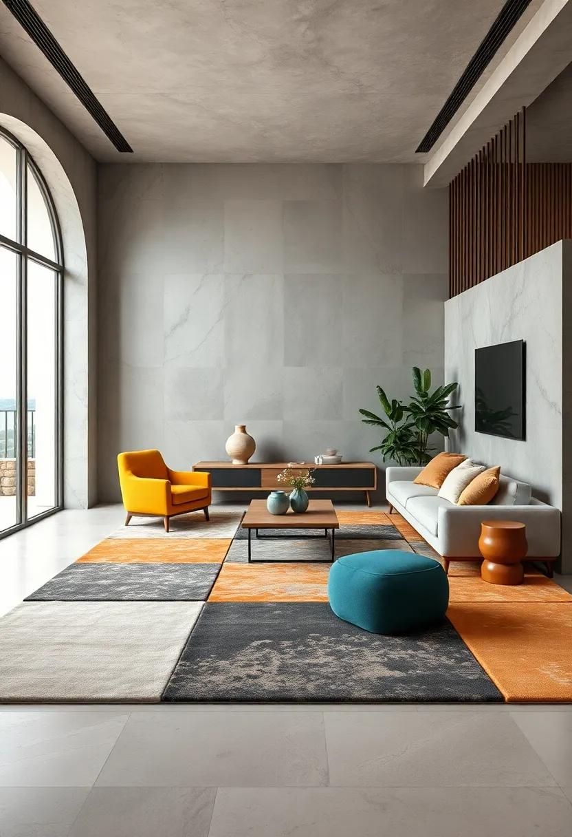 Customizable ‍Modular Rugs: The future of‌ interior design ⁢is here with customizable​ modular rugs that allow your space to evolve creatively,⁣ moving⁣ as your style⁣ changes