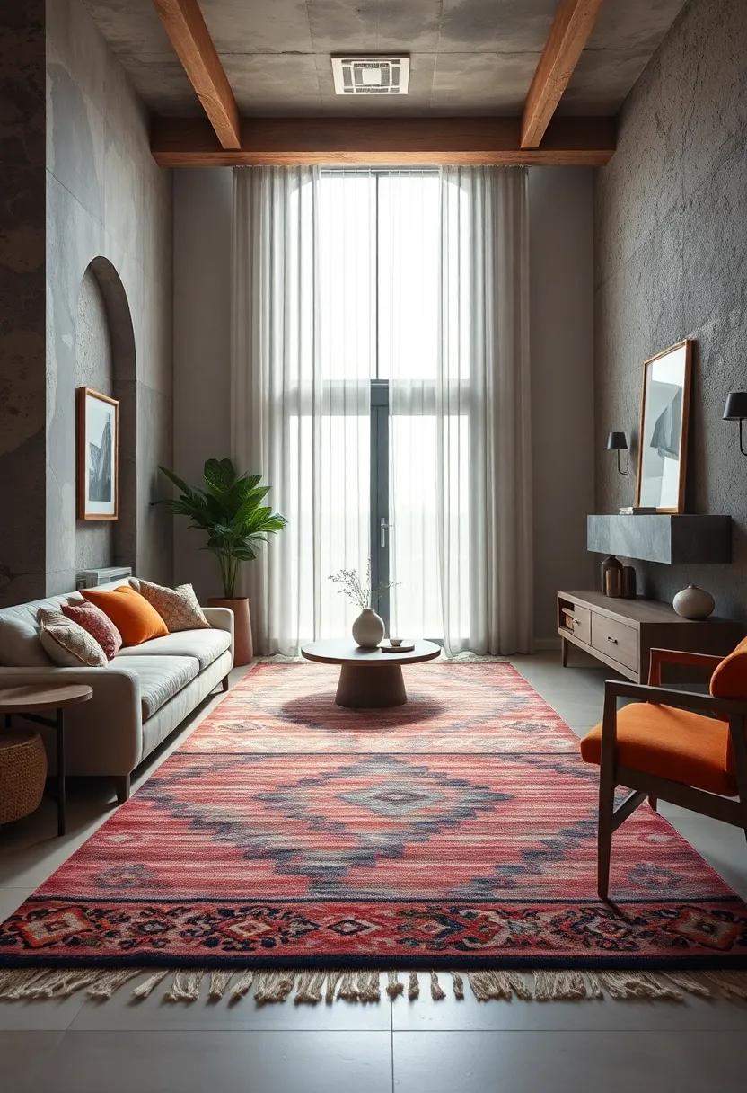 Flat-Weave Dhurrie: Lightweight yet stylish, the flat-weave dhurrie is perfect for high-traffic areas,⁤ offering effortless maintenance⁣ without sacrificing design appeal