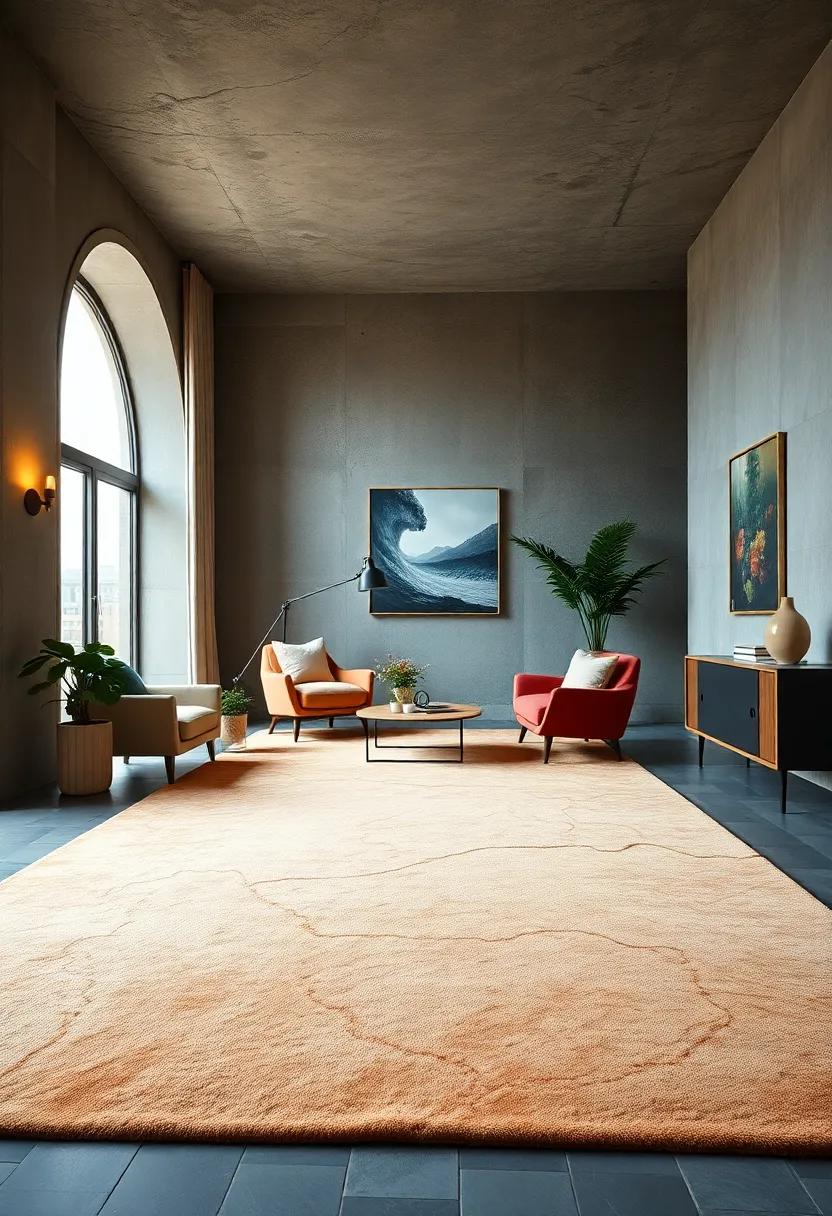 High-Pile ⁤Velvet: ⁢Subtle and⁢ sumptuous, high-pile velvet rugs create an opulent atmosphere,​ inviting you to sink your toes in while ⁢adding a touch of theatrical flair to your ⁣space