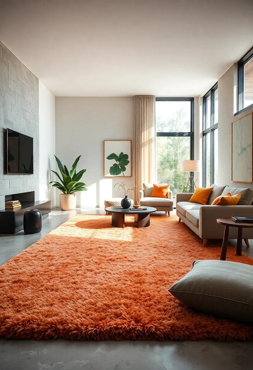 Silk Shag Rug: Combining the luxurious‍ feel of silk with the comfort of shag, these rugs add both texture and elegance to living spaces in a playful yet refined‍ manner