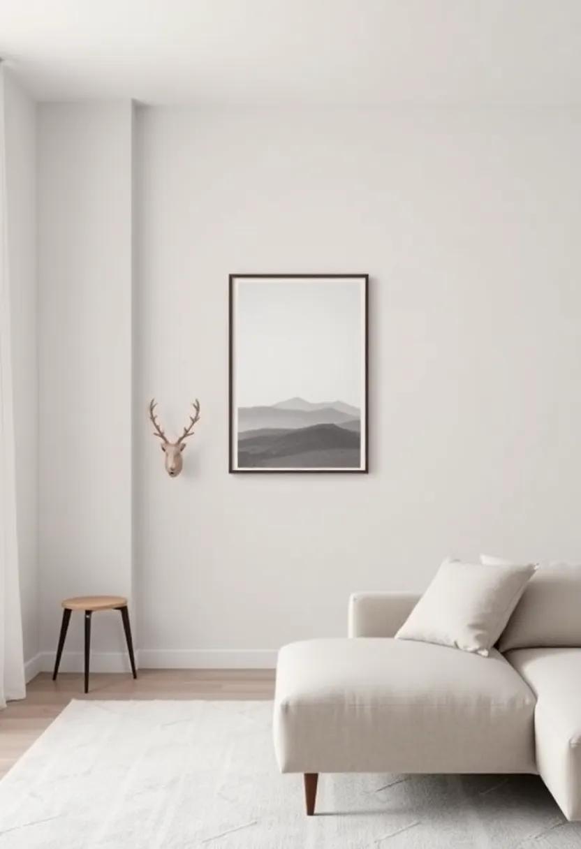 Subdued Wall Art: Opt for⁣ pieces⁤ with muted colors or ⁣simple graphics that nod to your style without drawing​ excessive attention