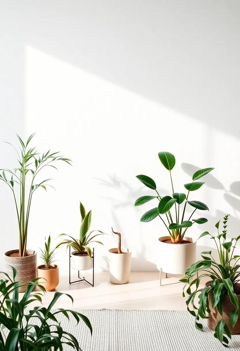 Thoughtful‍ Plant ⁢Arrangements: Incorporate greenery in a minimal way with potted plants that purify the‌ air and elevate ⁣any room