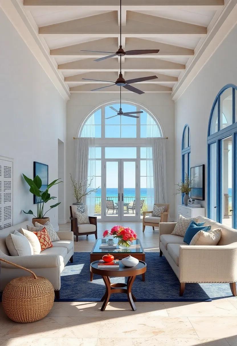 Inviting Entryways That Set the Tone for Coastal elegance