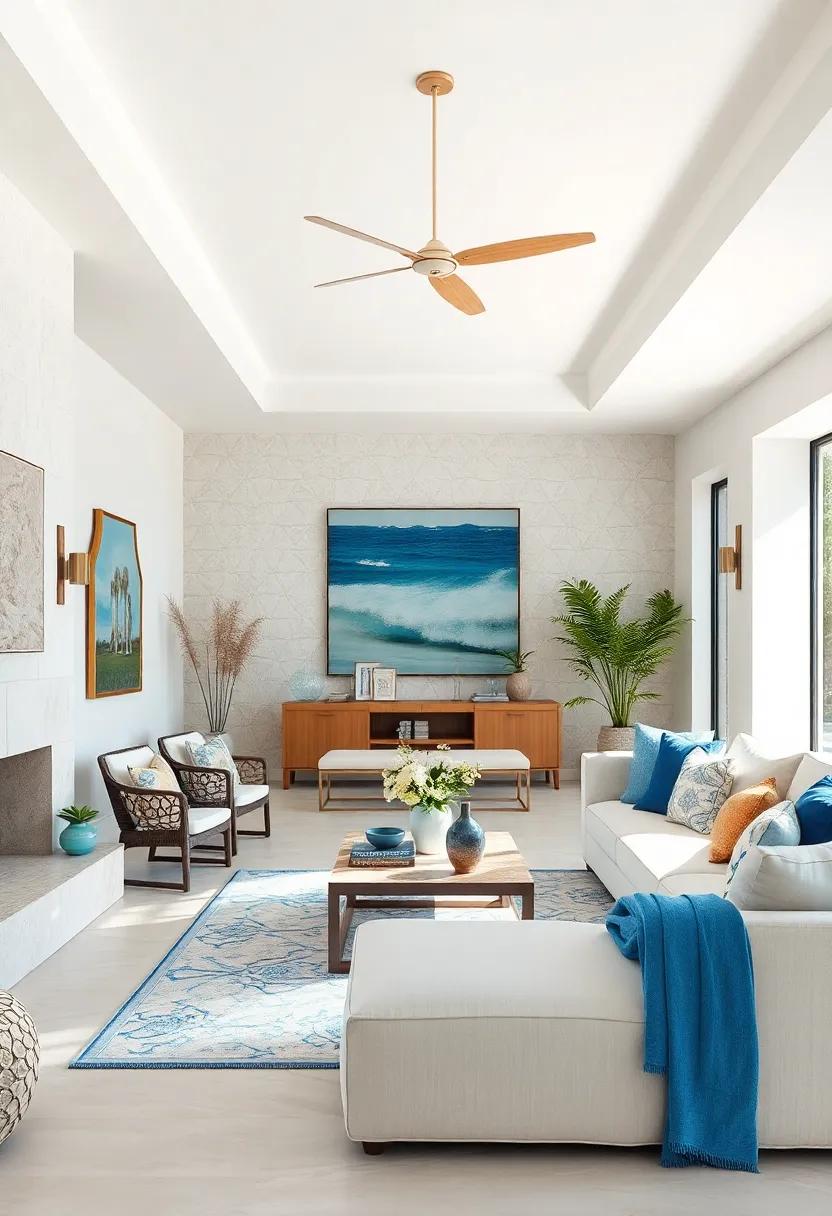 Chic Textiles and ⁣Fabrics Enhancing the Beach House ​Aesthetic