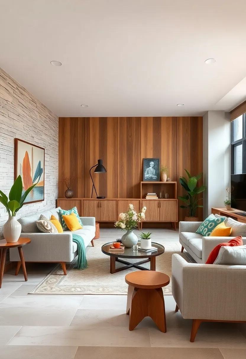 textured Walls: Consider wood paneling,⁤ stone accents, or wallpaper with a vintage pattern to‌ add⁤ architectural interest