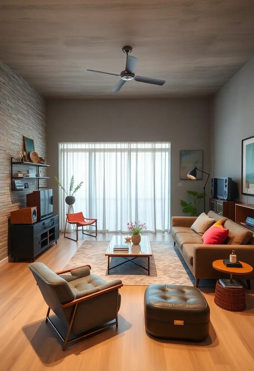 retro Electronics: Integrate ‍vintage-style speakers or record players to evoke a sense⁣ of nostalgia and charm