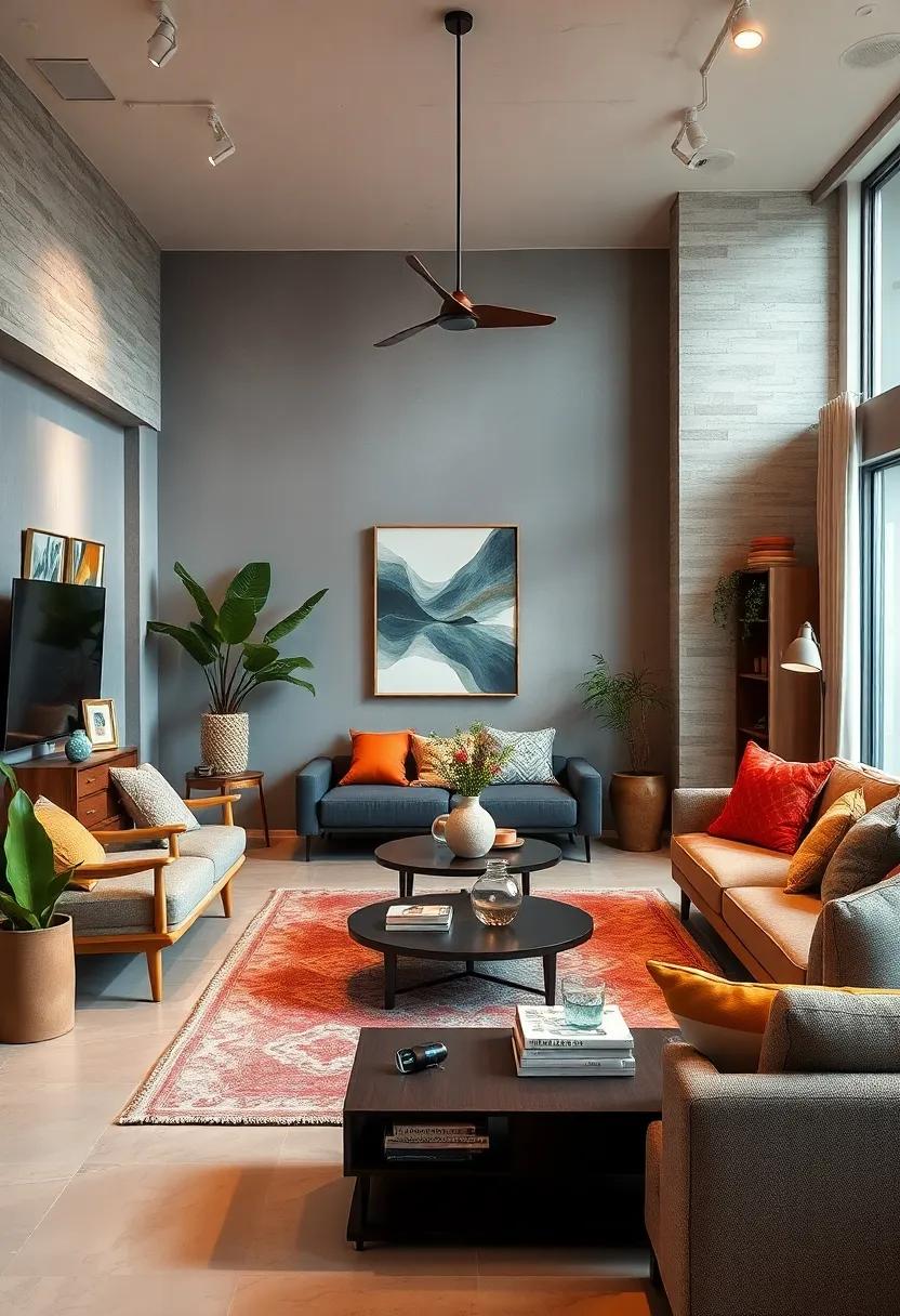 Vintage Accent Chairs: Incorporate classic Eames or similar lounge chairs that offer⁣ both comfort and a nod to ⁤mid-century design