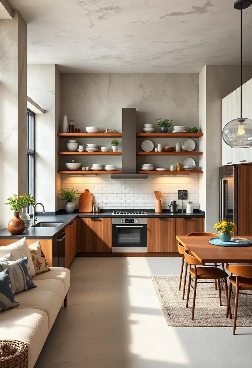 Incorporate Open Shelving: Show ‍off your favorite ⁣dishes and⁢ collectibles​ with ‍floating shelves that add depth and character