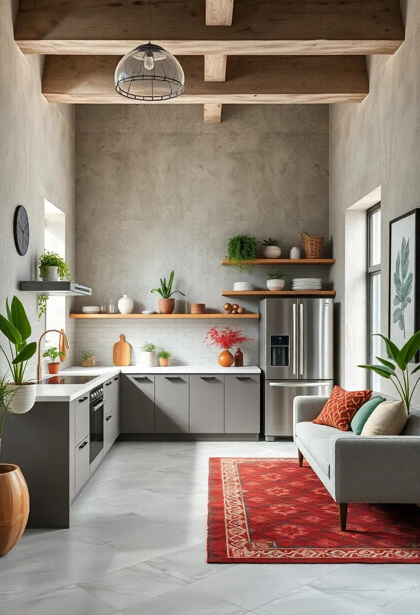 Invite ‌Natural Elements: ‌Bring in indoor plants or a touch⁢ of nature with botanical⁣ prints ‍to soften the modern edge of your kitchen