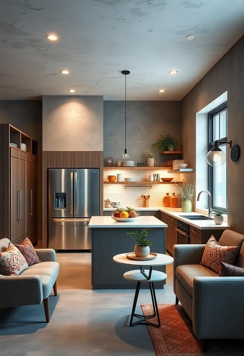 Layered Lighting: incorporate ⁤multiple light sources at‌ different heights, including‌ ambient, task, and accent lighting