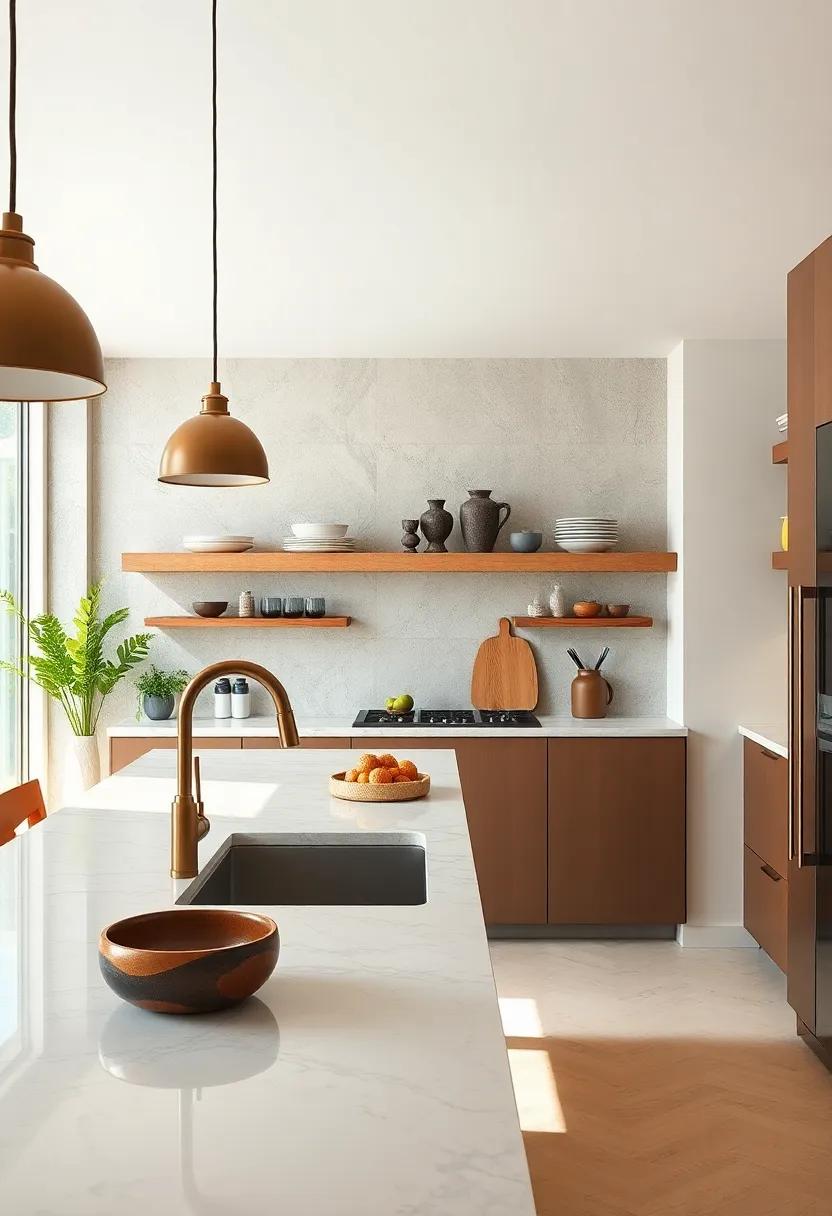 Statement​ Fixtures: Choose a unique faucet⁣ or sink design that stands out and elevates your kitchen’s aesthetic