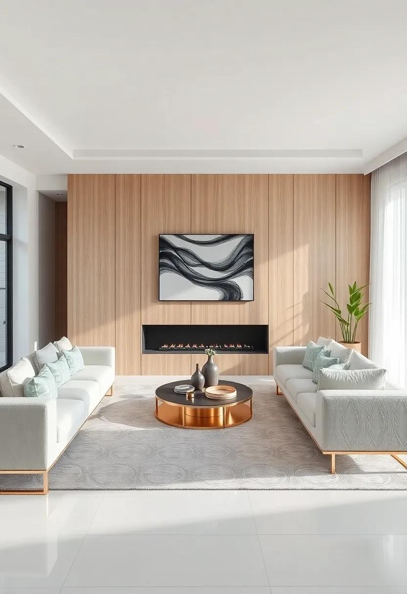 Statement Pieces:⁣ Selecting Featured Metallic Decor Items