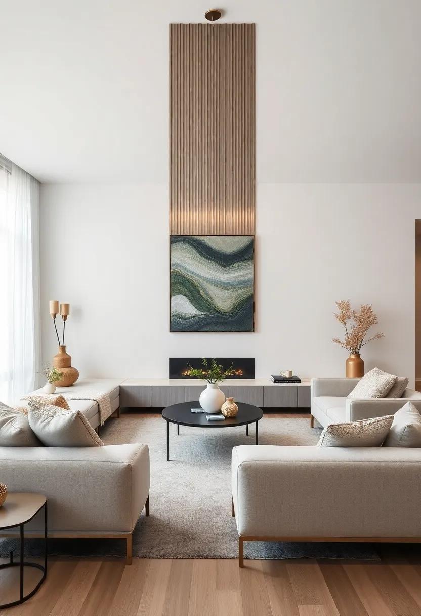 Harmony in Design:⁤ Blending Metallic Accents with soft Fabrics