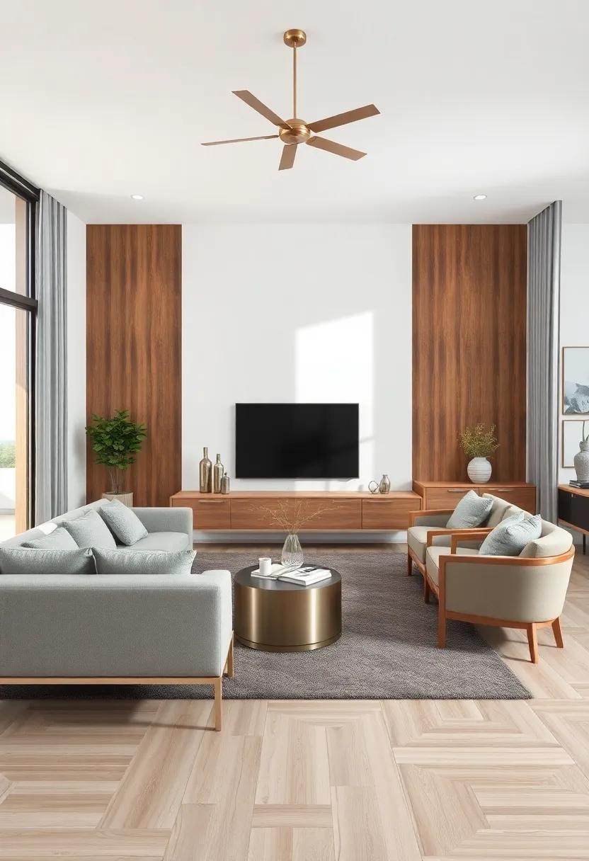 Mixing Materials: ⁣Combining Wood,‌ Glass, and Metal for Modern ‌appeal