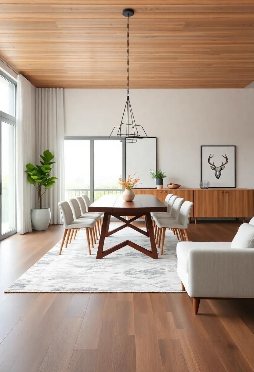 Create Zones with Rugs: Define your dining area with area ⁢rugs to visually establish different⁣ functional zones within an open space