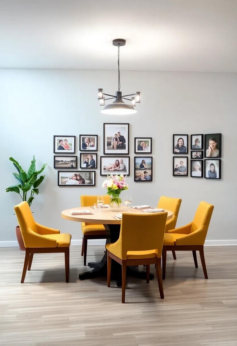 Integrate Family Photos: ‍Create a wall of ​family photos near‍ the dining area to encourage storytelling and reminiscence during meals