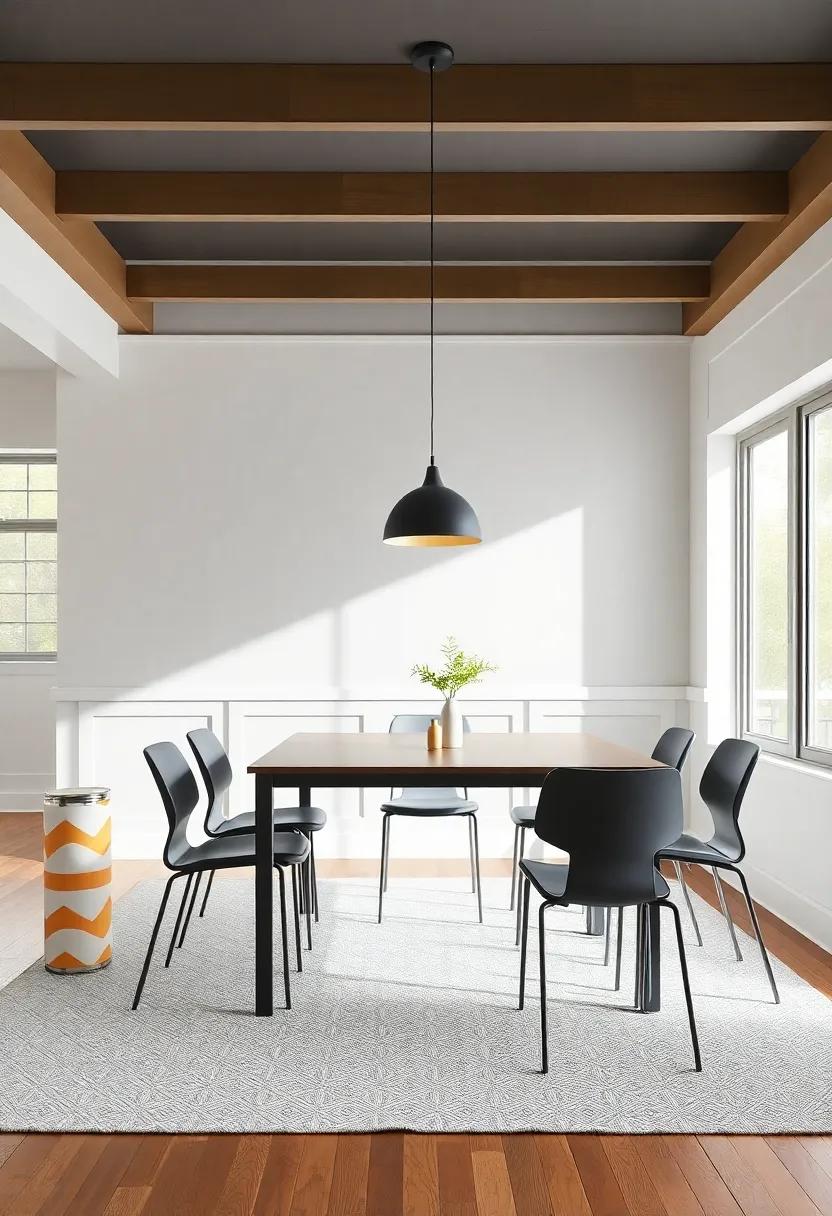 Opt for Stackable Chairs: ⁣Choose stylish​ stackable chairs ⁢that save space when not in ⁢use but provide ample⁣ seating ​for entertaining