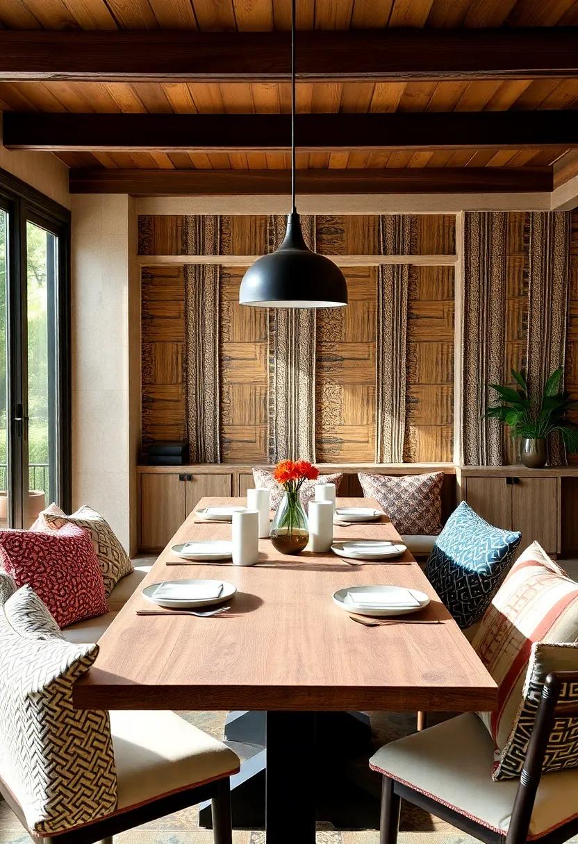 Pair Unique Textiles: Mix⁤ and match table linens and cushions for an eclectic look that ‍inspires creativity and conversation