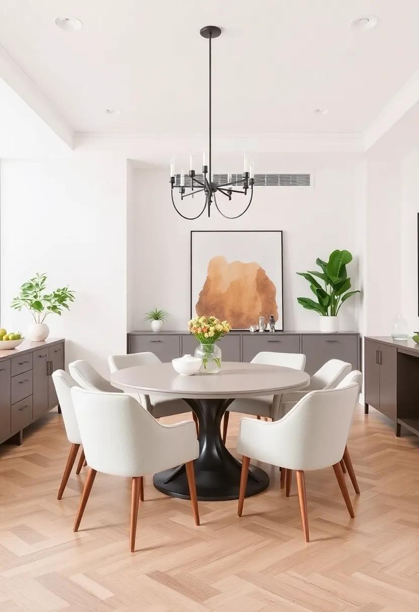 Use Light Color Palettes: Opt‌ for light colors in furniture and décor‌ to create an airy feel, making⁢ the dining space feel larger