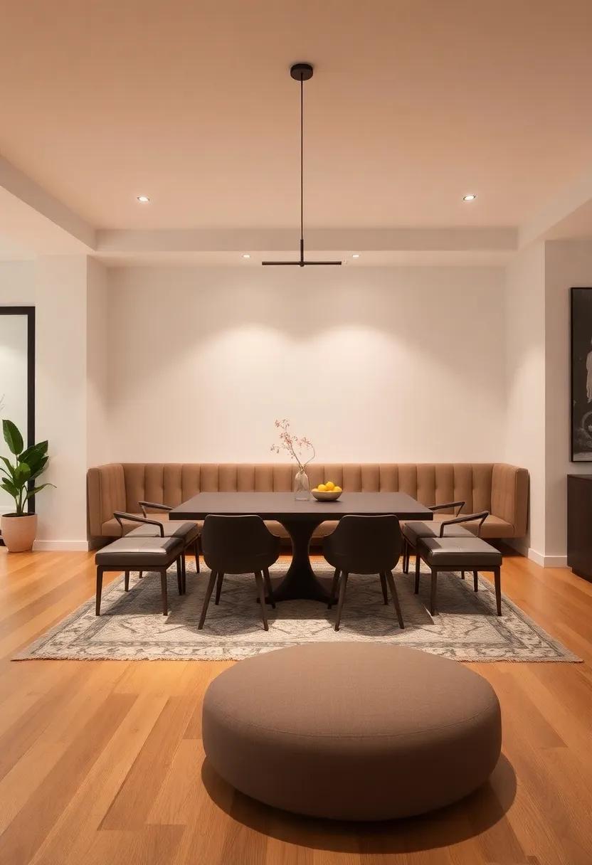 Use Modular Furniture: Opt for modular dining sets that you can rearrange ‍based on the ⁣occasion to accommodate different group sizes